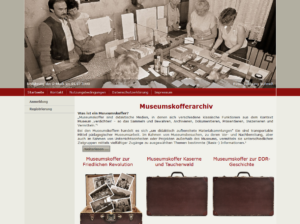 Museumskoffer Zeitzeugen Bischofswerda