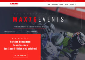max76events Erlebe Rennstreckenevents